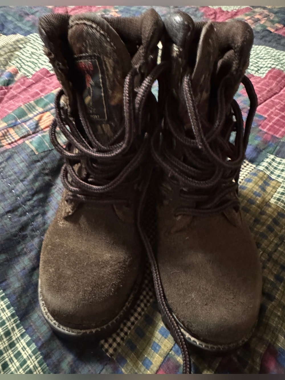 Red Head Boys Boots Size 11M